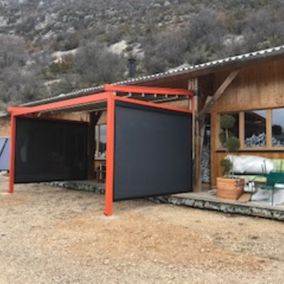 véranda terminée